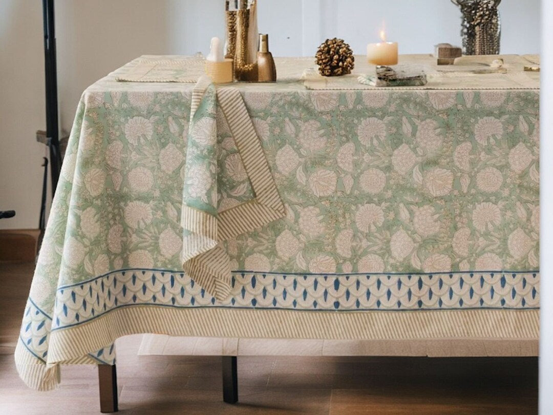 Block Printed Napkins Set of 6