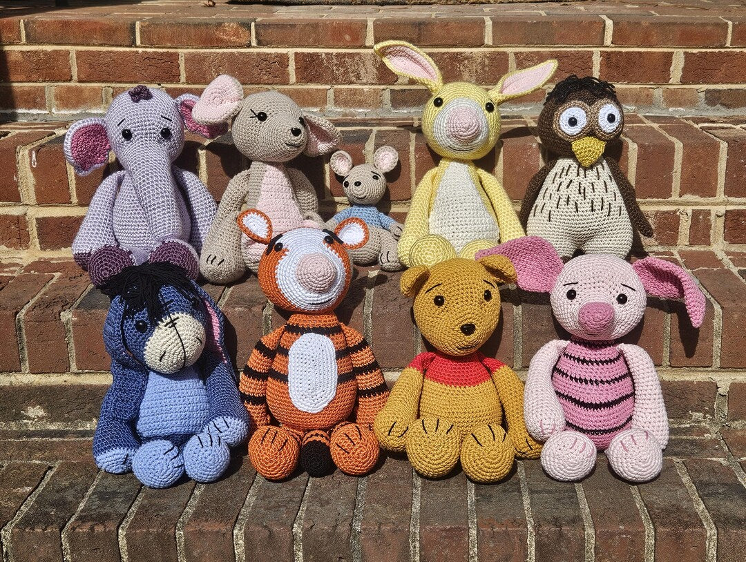 Crochet Pooh and Friends
