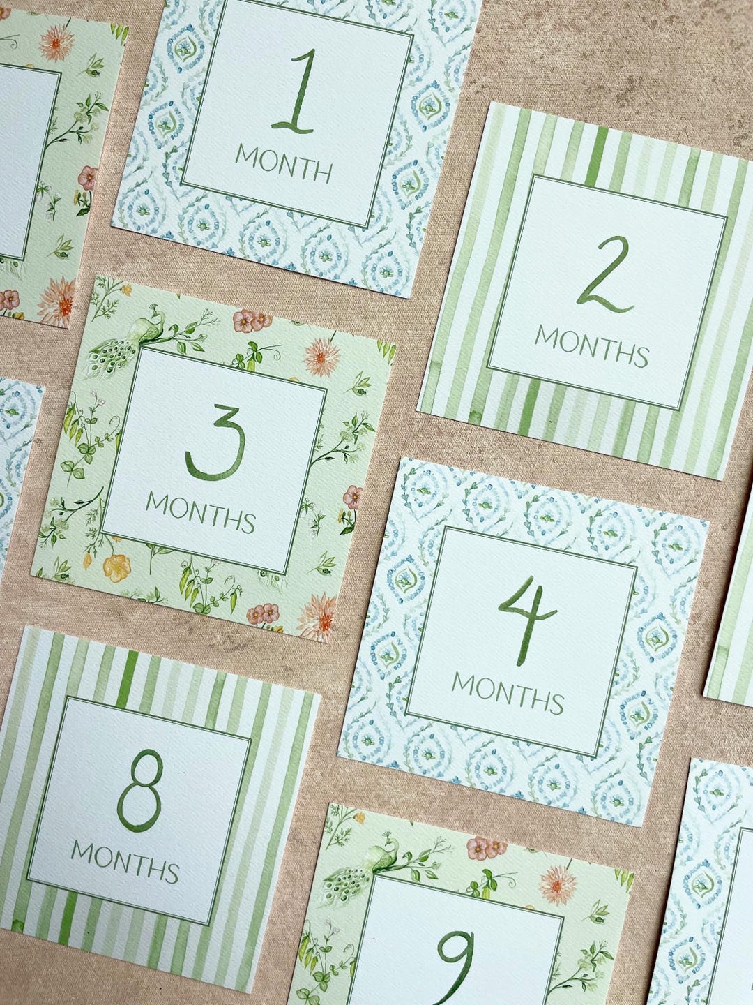Baby Milestone Cards