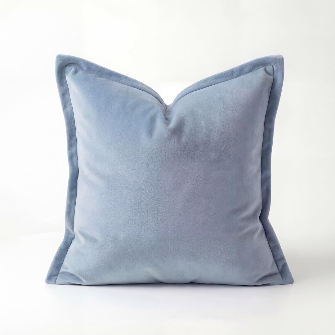 Blue Velvet Throw Pillows