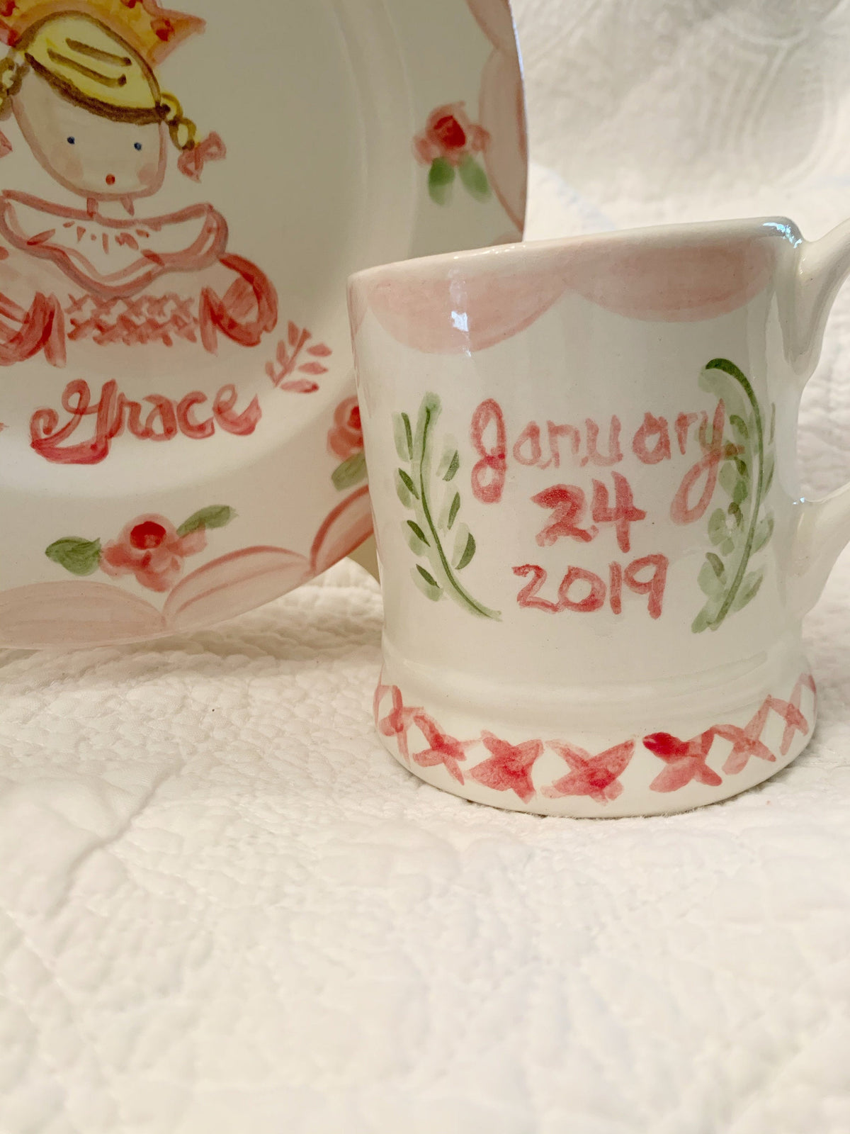 Personalized Girls Mug Cup - Premium  from Tricia Lowenfield Design 