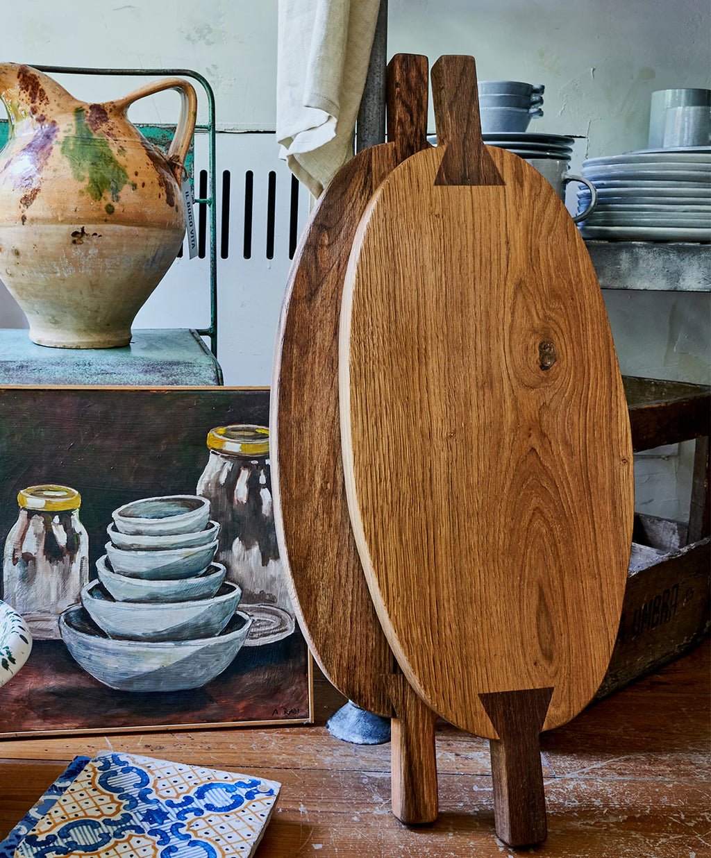 Casale Double Handled Cutting Board, Oval