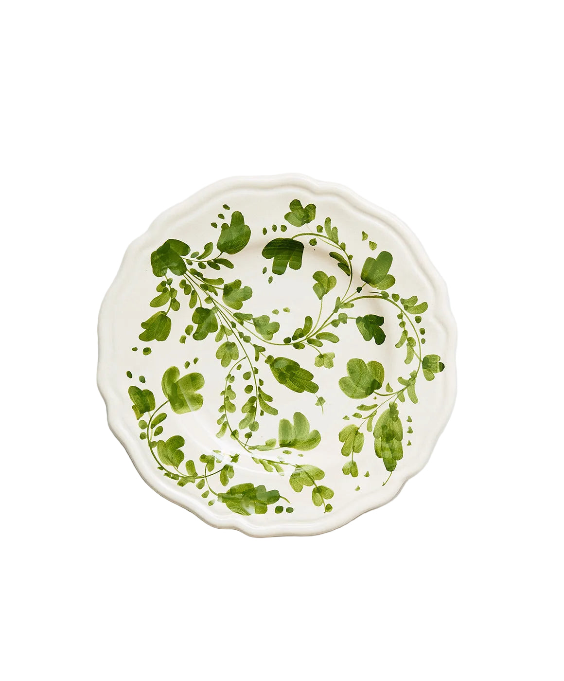 Flora Side Plate in Ivy