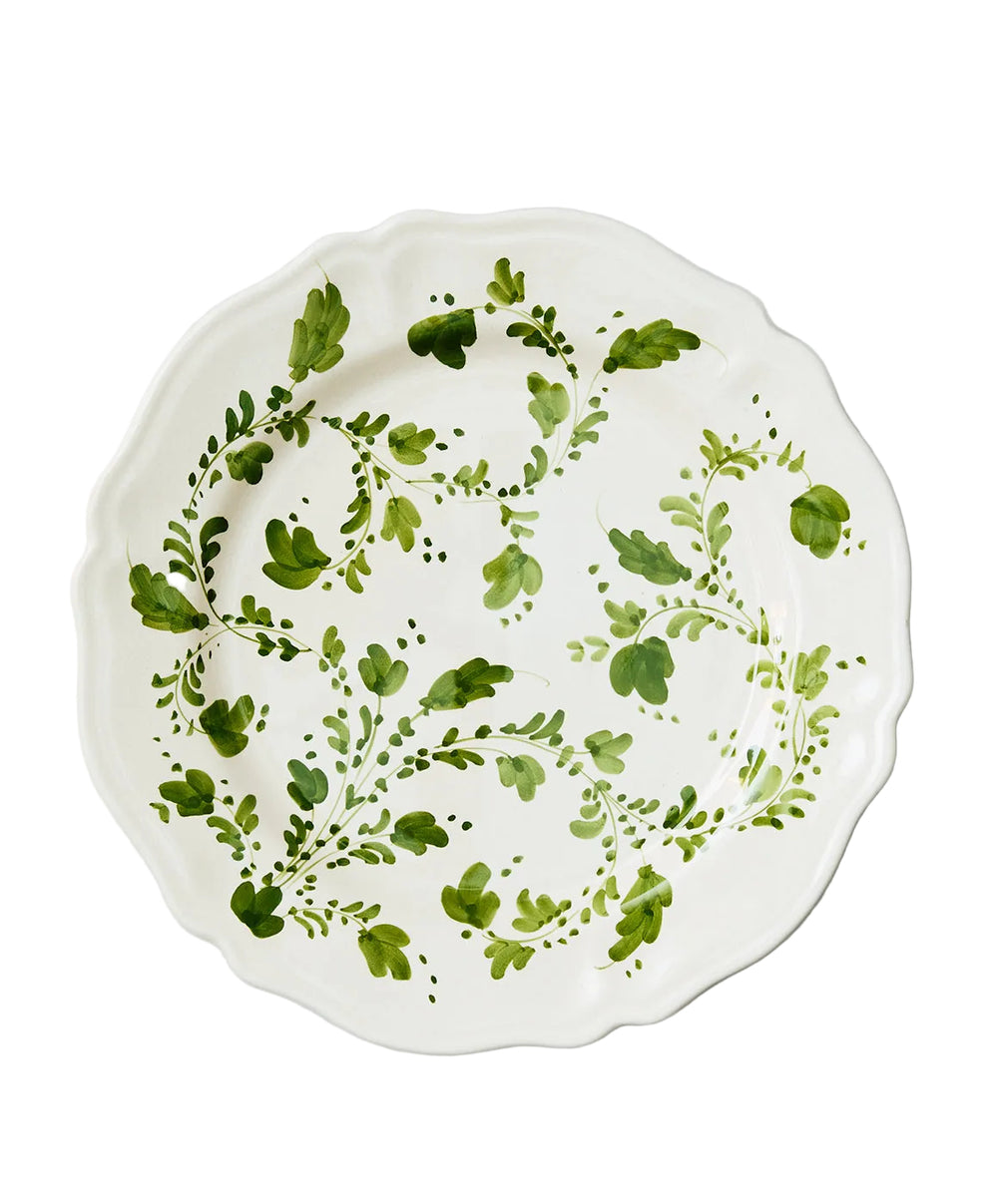 Flora Small Serving Plate in Ivy