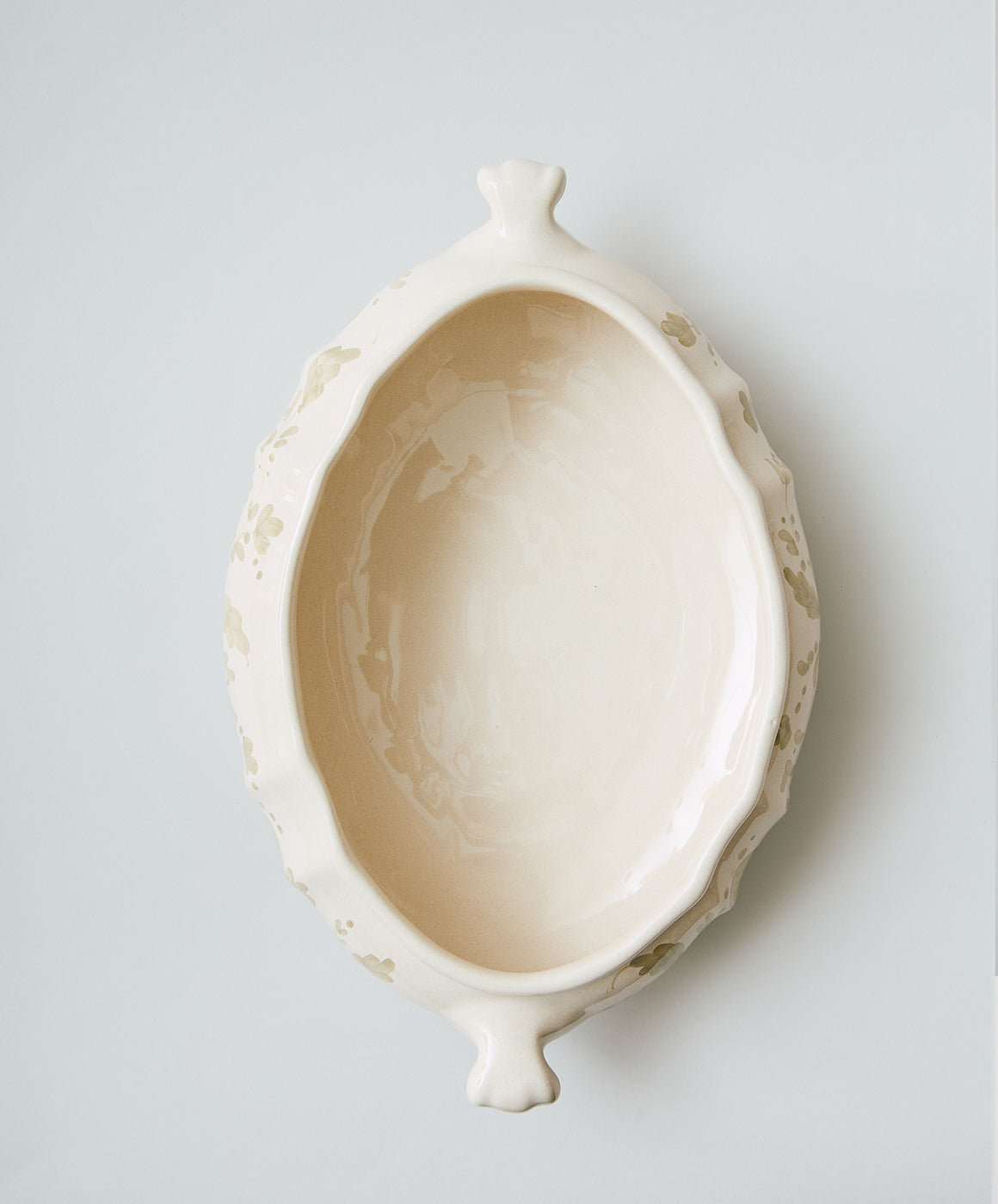 Flora Tureen in Ecru