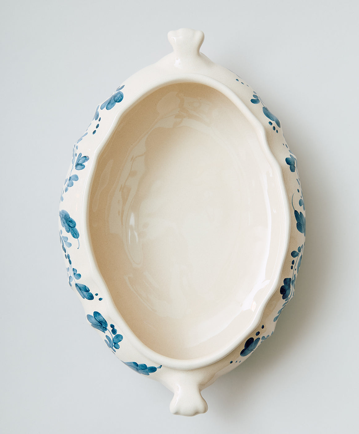 Flora Tureen in Blue