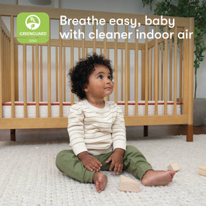babyletto x Avocado Dual-stage, Organic & Non-Toxic Crib Mattress in White