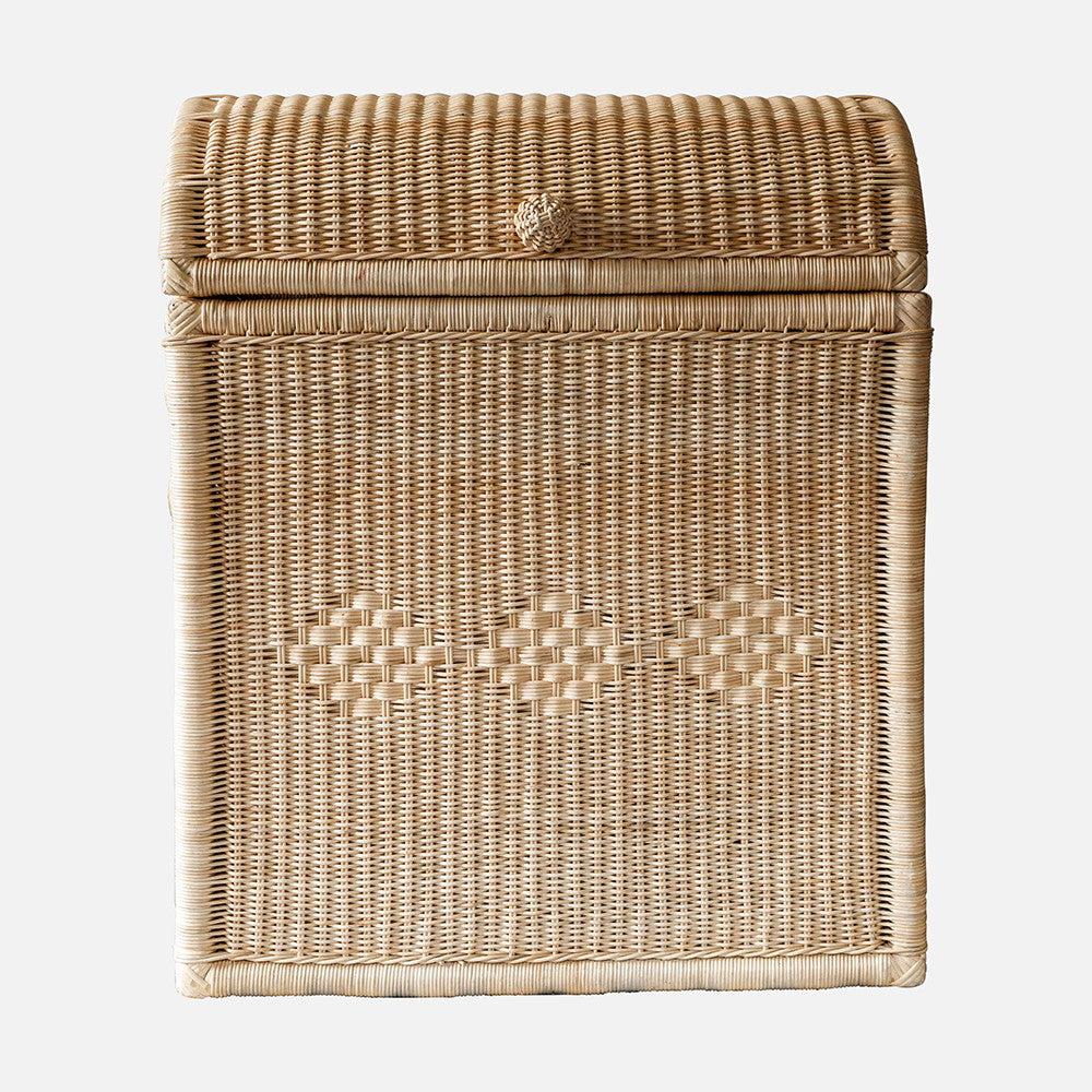 Chest Rattan Laundry Basket by Hastshilp, Natural