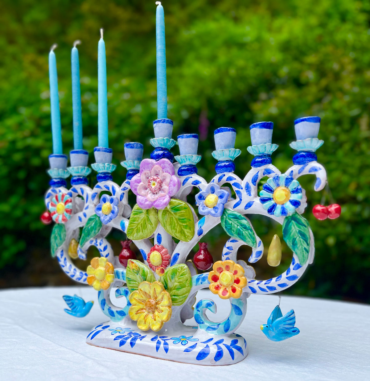 Tree of Life Menorah