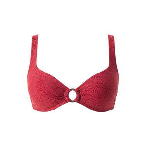 The Lori Bikini Top in Paprika