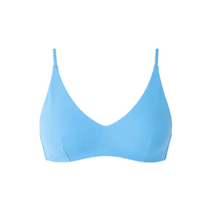 The Ohana Bikini Top in Celeste