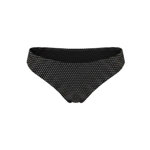 The Classic Bikini Bottom Polka Dot in Black Dot