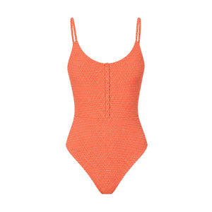 The Snap One-Piece Polka Dot in Marmalade Classic