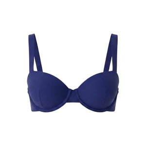 The Dorset Bikini Top in Eco Nylon Skipper