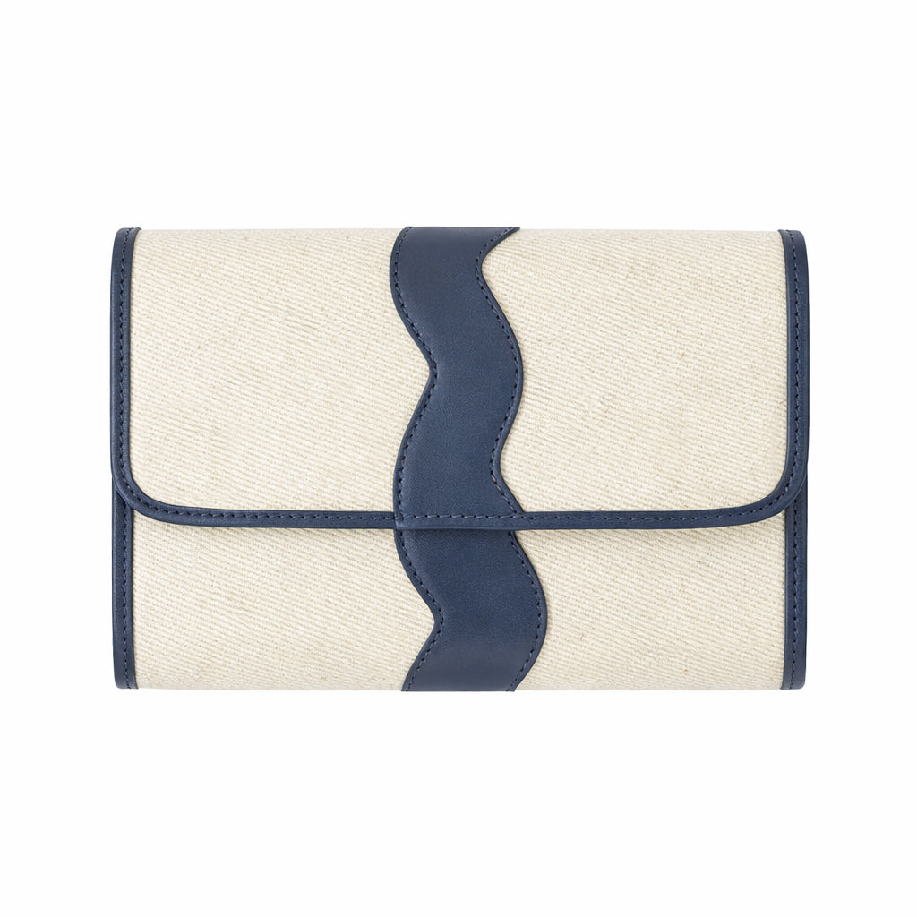 Allie Clutch in Canvas