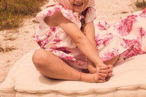 Girl’s Delfina Dress in Cloud Bouquet
