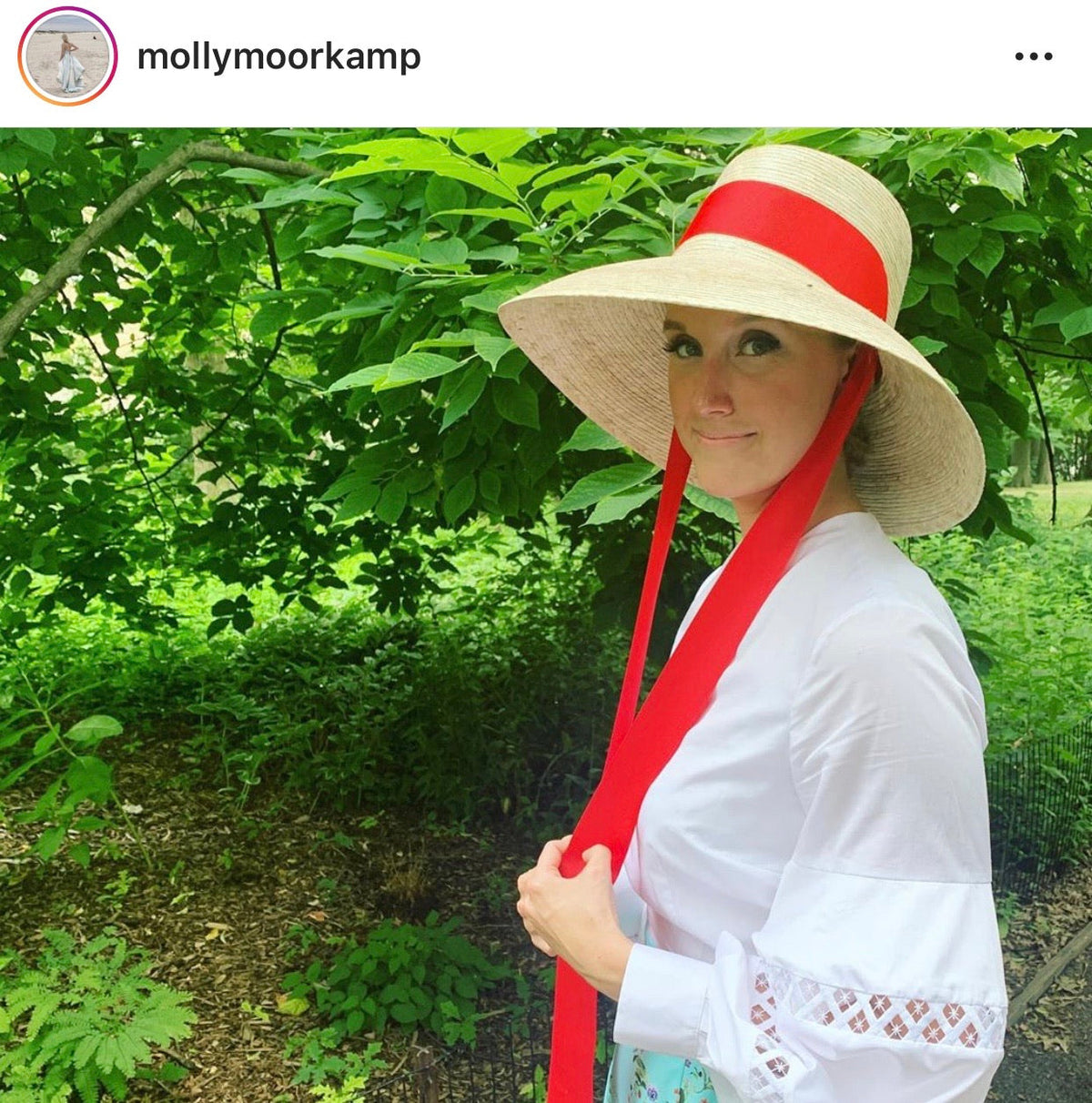 Wildflower Sun Hat in Antique Eyelet Scallop Lace Wide & Short Ribbon