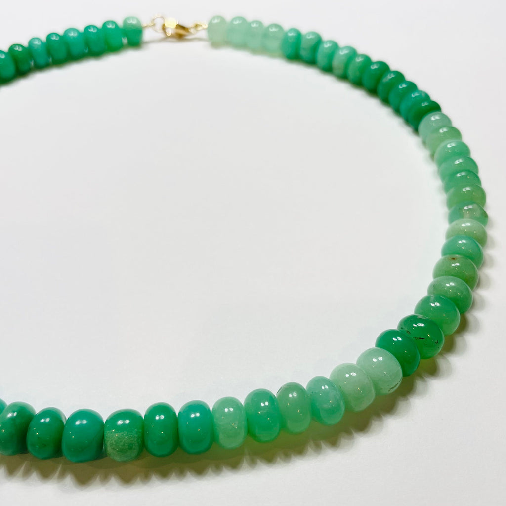 Original Chrysoprase Candy Necklace