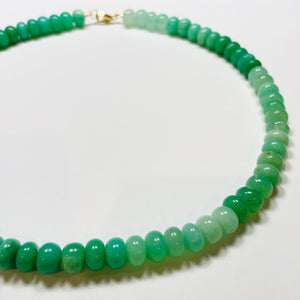 Original Chrysoprase Candy Necklace