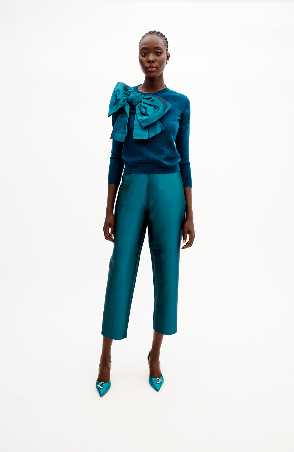 Patricia Sweater In Peacock