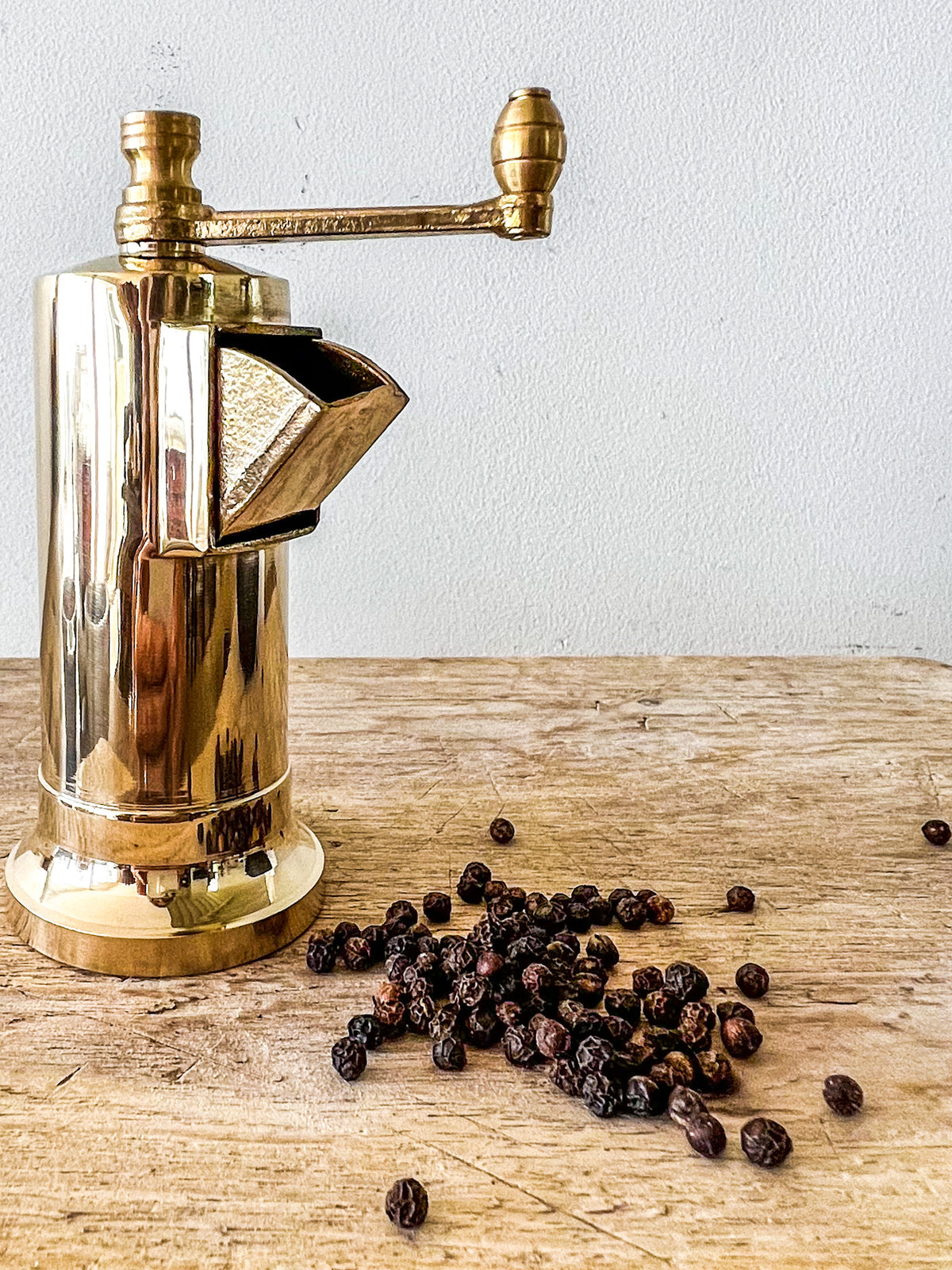 Athens Brass Pepper/Spice Grinder - 5"