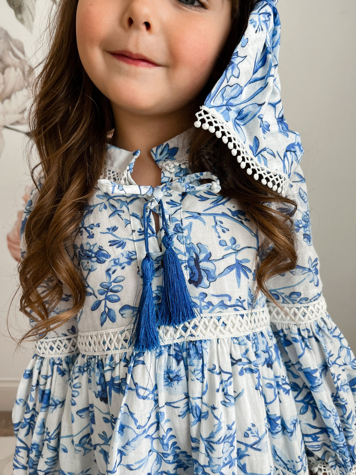 Jaylin Linen Dress - Petite Maison Kids