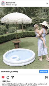 Wildflower Sun Hat in Antique Eyelet Scallop Lace Wide & Short Ribbon