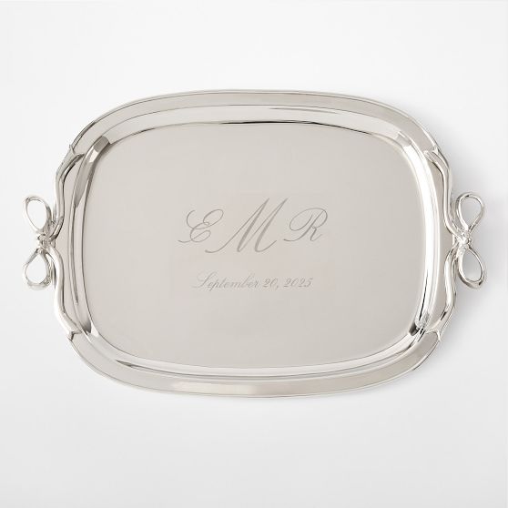 Celebration Bow Serving Tray