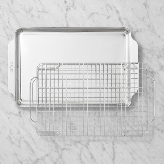 All-Clad Stainless Steel Half Sheet with Cooling Rack