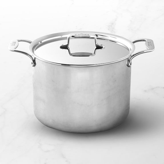 All-Clad D5® Stainless-Steel 12qt Stock Pot