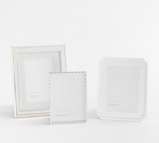 Assorted Silver Frames set of 3