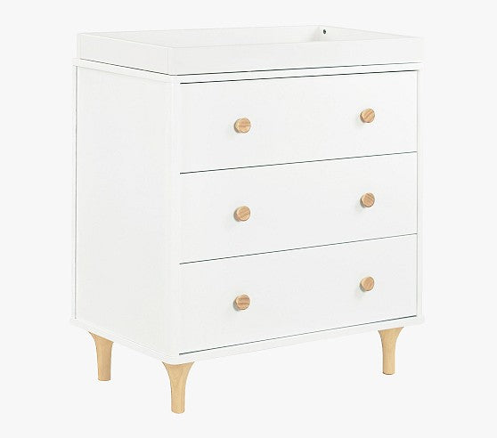 Babyletto Lolly 3-Drawer Dresser & Topper Set (34w x 20d")