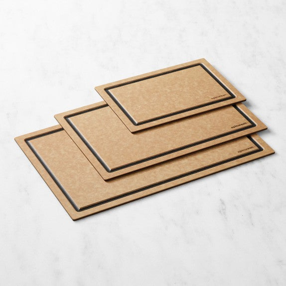 Cutting Boards with Well, Set of 3