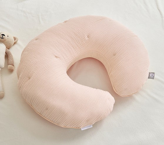 Boppy Cuddle Me Muslin Nursing Pillow + Cover