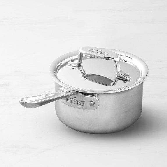 All-Clad D5® Stainless-Steel Saucepan, 1.5 Qt.