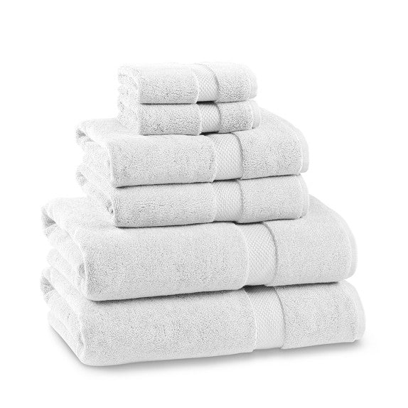 Chambers® Heritage Turkish 800-Gram Solid Towels - White