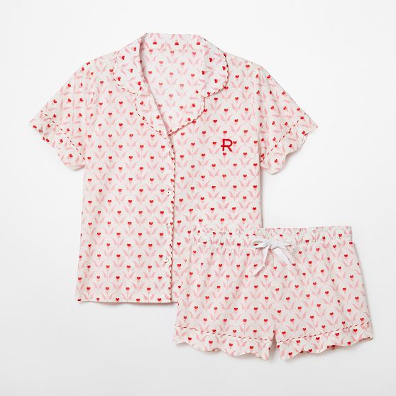 Block Print Short Pajama Set