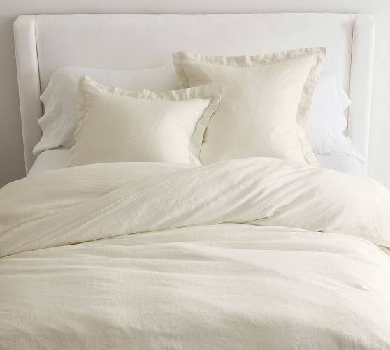 Belgian Flax Linen Duvet Cover, King/Cal King