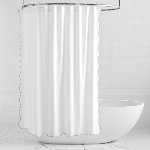 AERIN x Williams Sonoma Home Scallop Shower Curtain