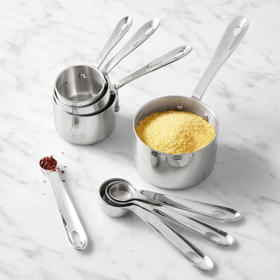 All-Clad Stainless-Steel Measuring Cups & Spoons