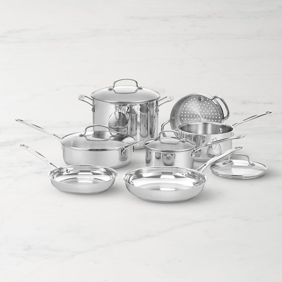 Cuisinart Chef's Classic Stainless Steel 11-Piece Cookware Set