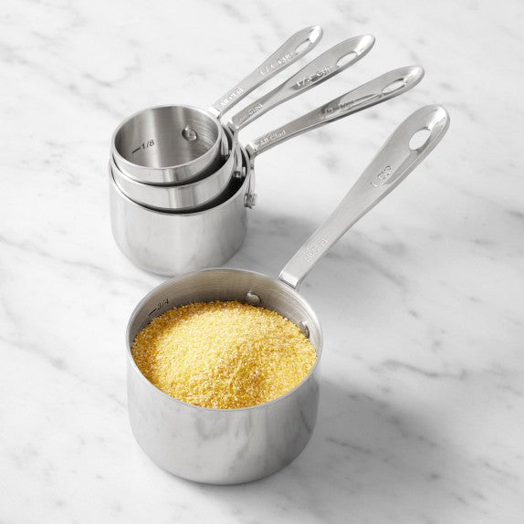 All Clad Stainless Steel Measuring Cups & Spoons