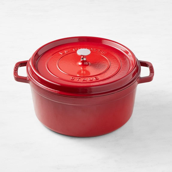 9-QT - Cherry - Staub Enameled Cast Iron Round Dutch Oven