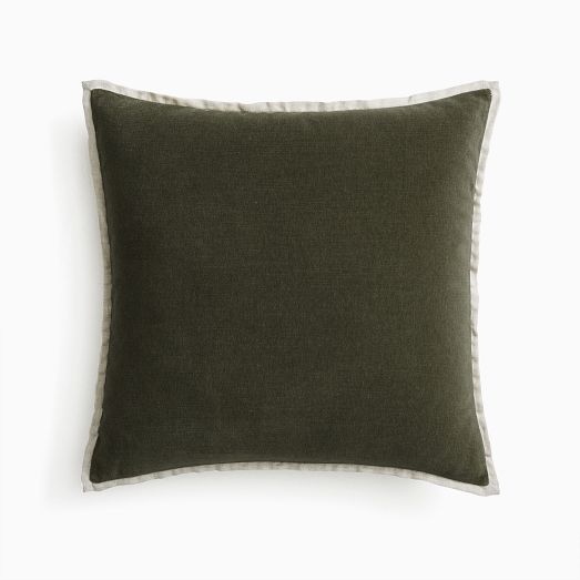 Classic Cotton Velvet Pillow Cover