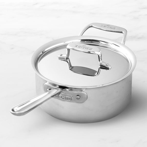 All-Clad D5® 3qt Stainless-Steel Saucepan
