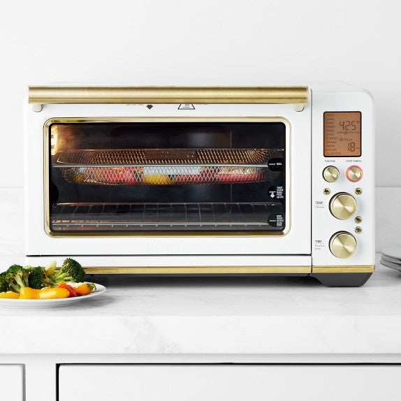 Breville Smart Oven® Air Fryer, Sea Salt & Brass