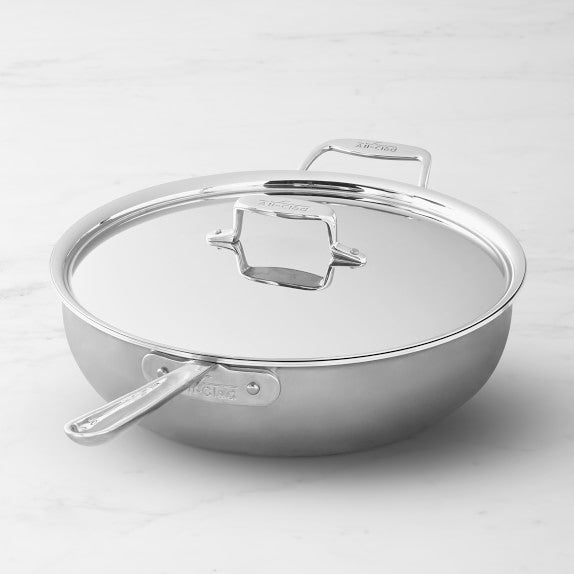 All-Clad D5® Stainless-Steel Essential Pan- 6 Qt