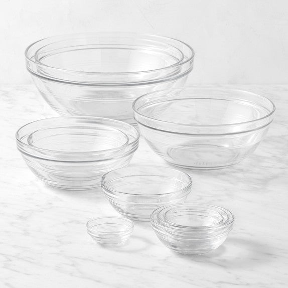 10-Piece Set Glass Mixing Bowl