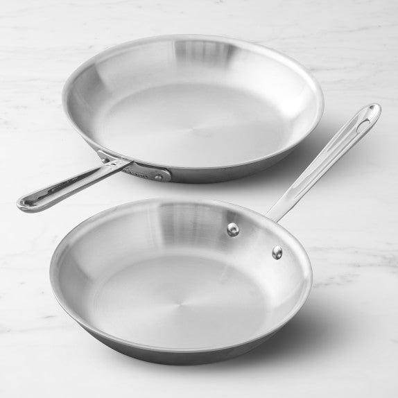 All Clad Stainless Steel Fry Pans