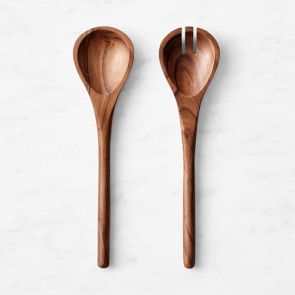 Acacia Salad Server Set